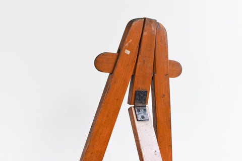 Vintage Folding Wooden Artist Easel