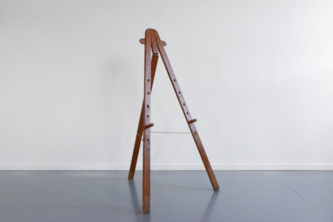 Vintage Folding Wooden Artist Easel