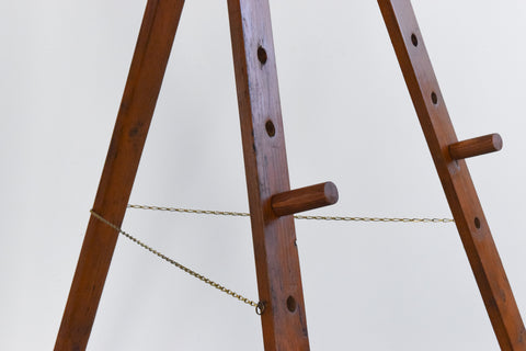 Vintage Folding Wooden Artist Easel
