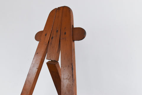 Vintage Folding Wooden Artist Easel