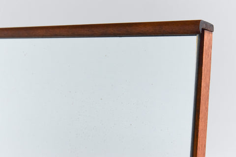 Vintage Free Standing Teak Cantata Range Cheval Mirror by Stag