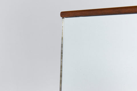 Vintage Free Standing Teak Cantata Range Cheval Mirror by Stag