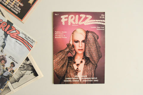 Vintage Frizz Newspaper / Magazine No.7 Circa 1970s