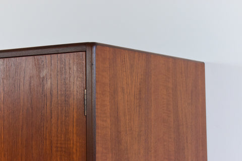 Vintage Double Teak Fresco Gentleman's Wardrobe by G Plan