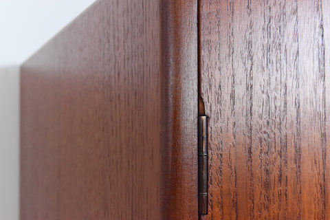Vintage Double Teak Fresco Gentleman's Wardrobe by G Plan