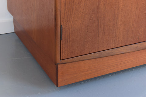 Vintage Double Teak Fresco Gentleman's Wardrobe by G Plan