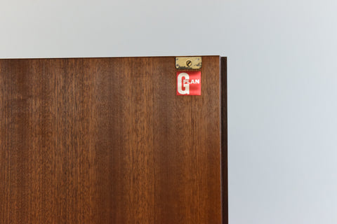 Vintage Double Teak Fresco Gentleman's Wardrobe by G Plan