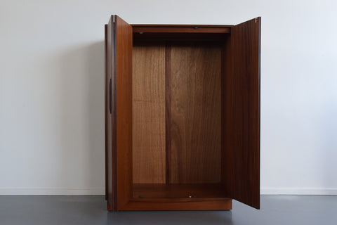 Vintage Triple Teak Fresco Wardrobe by G Plan