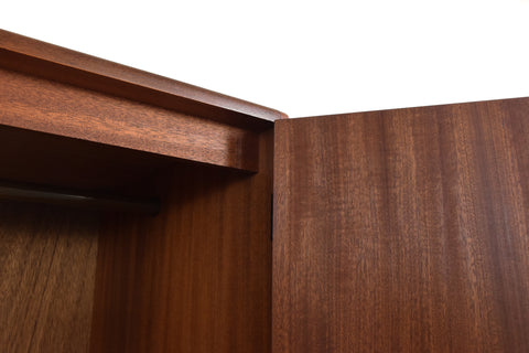 Vintage Triple Teak Fresco Wardrobe by G Plan
