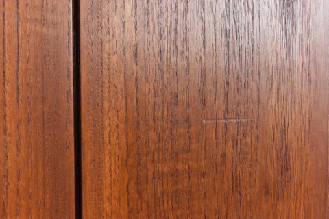 Vintage Triple Teak Fresco Wardrobe by G Plan