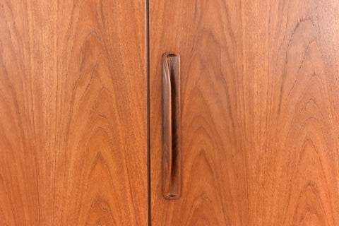 Vintage Triple Teak Fresco Wardrobe by G Plan