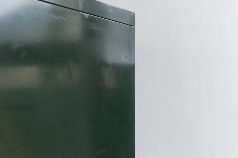 Vintage Green Metal Filing Cabinet by Harvey Milner