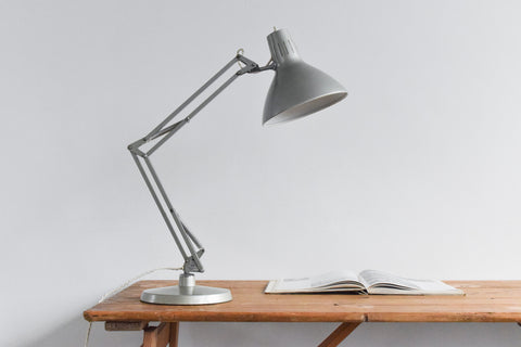 Vintage Grey 1001 Lamps Anglepoise Desk Lamp