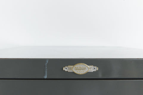 Vintage Grey Metal Filing Cabinet by Art Metal