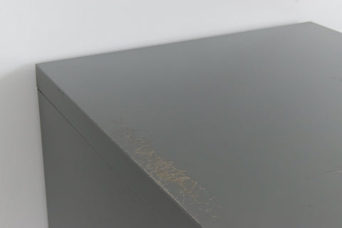 Vintage Grey Metal Filing Cabinet by Art Metal