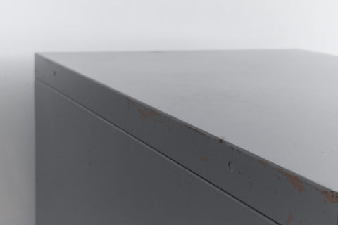 Vintage Grey Metal Filing Cabinet by Constructors Ltd.