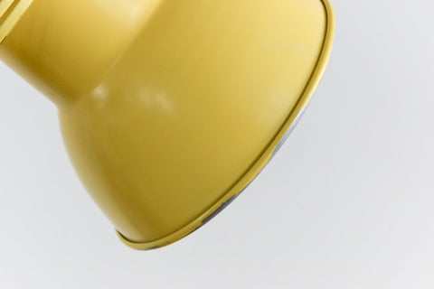 Vintage Yellow Herbert Terry & Sons Anglepoise Lamp Model No. 1227
