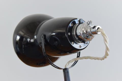 Vintage Black Herbert Terry & Sons Anglepoise Lamp Model No. 1227