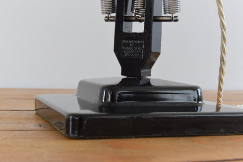 Vintage Black Herbert Terry & Sons Anglepoise Lamp Model No. 1227