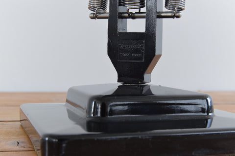 Vintage Black Herbert Terry & Sons Anglepoise Lamp Model No. 1227