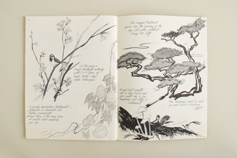 Vintage How to Draw Trees Book by Frederick J.Garner
