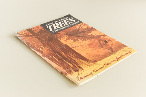 Vintage How to Draw Trees Book by Frederick J.Garner