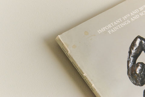 Vintage Important 19th and 20th Century Paintings and Sculpture Auction Catalogue by Sotherby Parke Bernet Inc