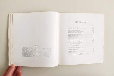Vintage Important 19th and 20th Century Paintings and Sculpture Auction Catalogue by Sotherby Parke Bernet Inc