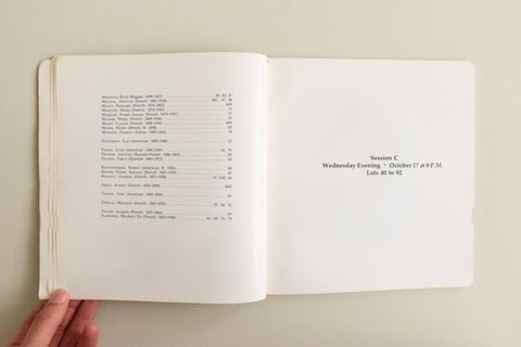 Vintage Important 19th and 20th Century Paintings and Sculpture Auction Catalogue by Sotherby Parke Bernet Inc