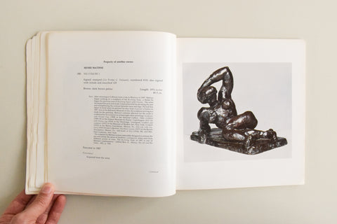 Vintage Important 19th and 20th Century Paintings and Sculpture Auction Catalogue by Sotherby Parke Bernet Inc