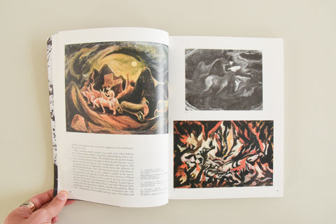 Vintage Jackson Pollock Book by Elizabeth Frank