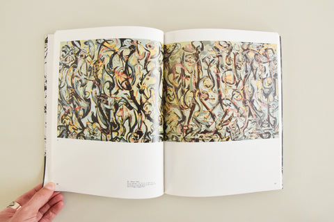 Vintage Jackson Pollock Book by Elizabeth Frank