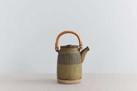 Vintage Japanese Style Studio Pottery Coffee Pot by Tremar Potteries LTD.