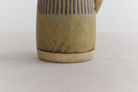 Vintage Japanese Style Studio Pottery Coffee Pot by Tremar Potteries LTD.