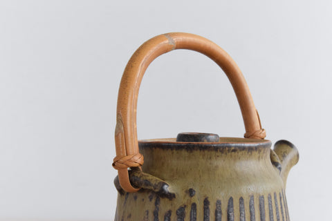 Vintage Japanese Style Studio Pottery Coffee Pot by Tremar Potteries LTD.