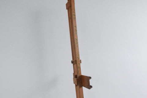 Vintage Large Easel Wooden Rustic by Winsor and Newton Ltd.