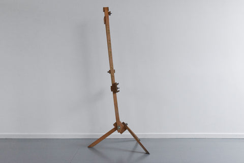Vintage Large Easel Wooden Rustic by Winsor and Newton Ltd.