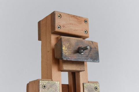 Vintage Large Easel Wooden Rustic by Winsor and Newton Ltd.
