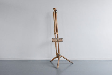 Vintage Large Easel Wooden Rustic by Winsor and Newton Ltd.