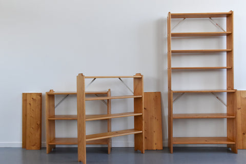 Vintage Large Modular BBB Shelf System Designed by Edvin Helseth for Eidsvoll Rivefabrikk of Norway