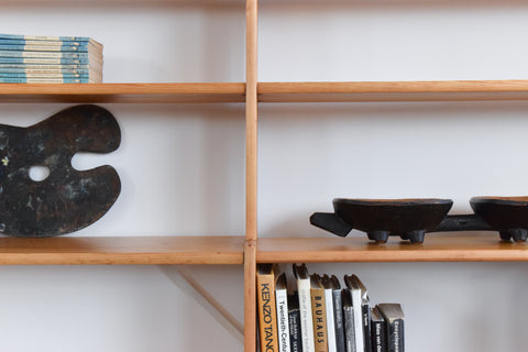 Vintage Large Modular BBB Shelf System Designed by Edvin Helseth for Eidsvoll Rivefabrikk of Norway