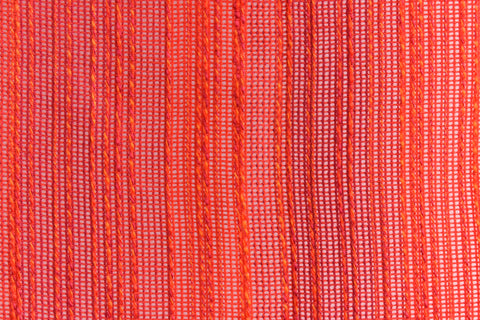 Vintage Large Pair of Red 1960s Wool Curtains