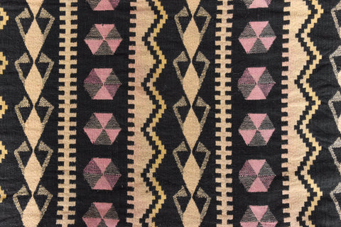 Vintage Large Patterned Blanket / Throw by Rex International London