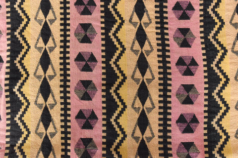 Vintage Large Patterned Blanket / Throw by Rex International London