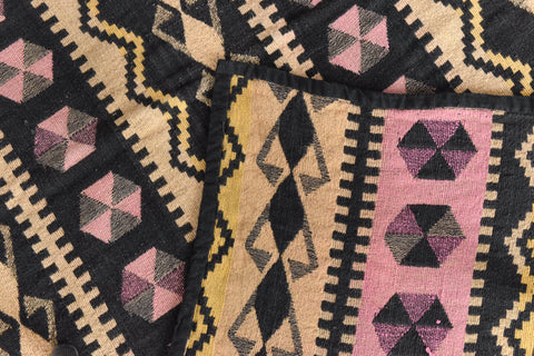 Vintage Large Patterned Blanket / Throw by Rex International London