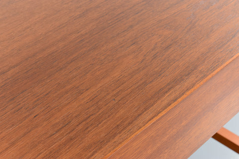 Vintage Tall Teak Side Table / Kitchen Island Unit