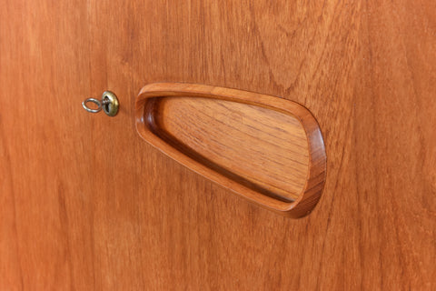 Vintage Teak Double Wardrobe by Remploy