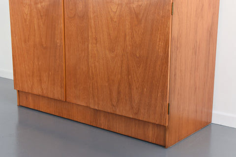 Vintage Teak Double Wardrobe by Remploy