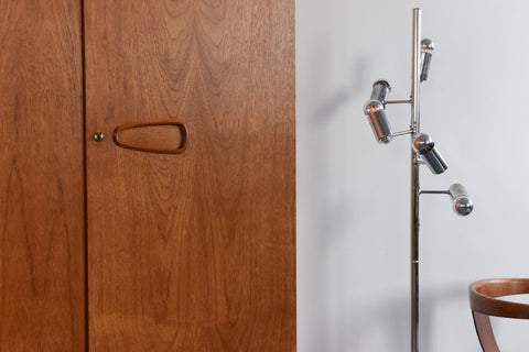 Vintage Teak Double Wardrobe by Remploy