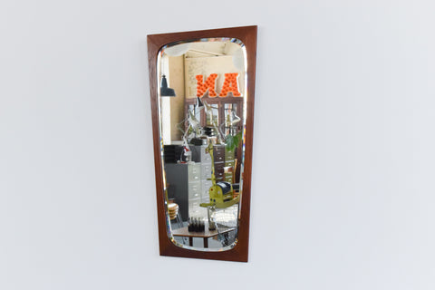 Vintage Danish Teak Mirror